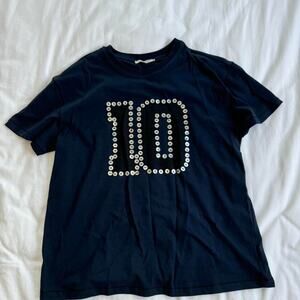 Paloma wool navy blue 10  year anniversary t-shirt